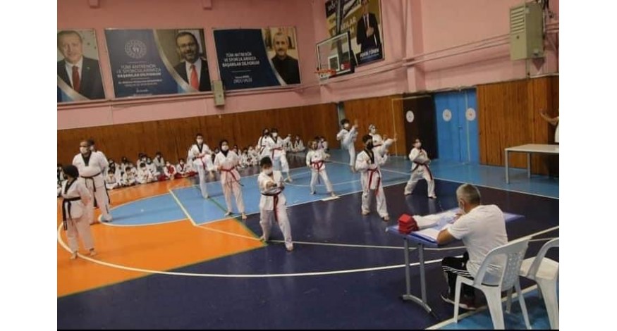 SİYAH KUŞAK SINAVI İLİMİZDE YAPILDI